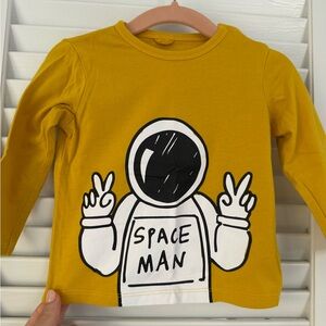 Stella McCartney Kids Long Sleeved “Space Man” Tee (12 months)